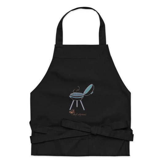 Grill Design BBQ Apron - Durable Cotton Apron for Grilling Enthusiasts